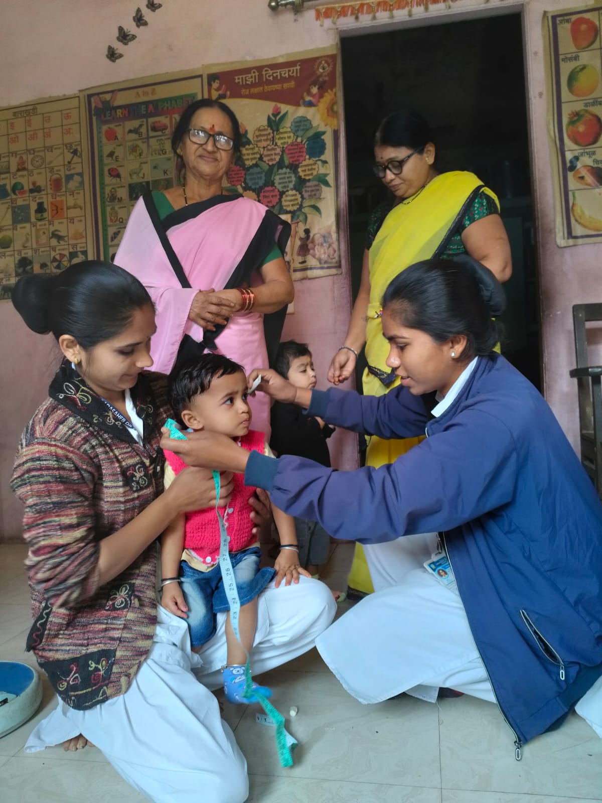 anganwadi visit